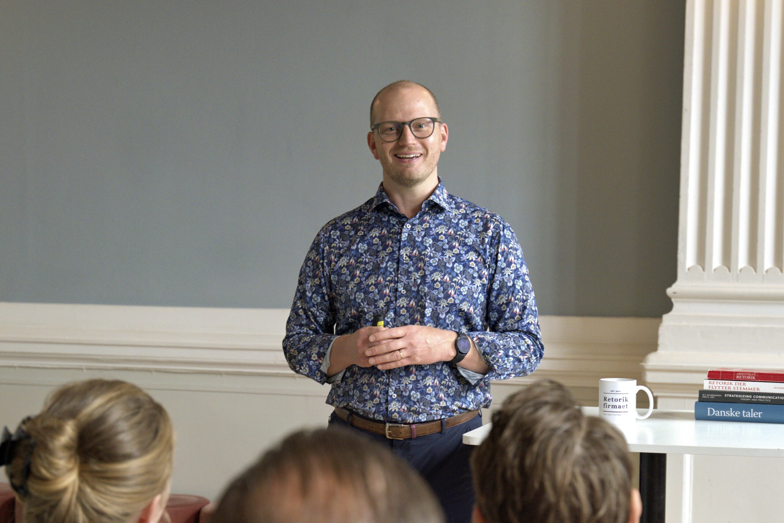Retorikkursus i præsentationsteknik og kropssprog