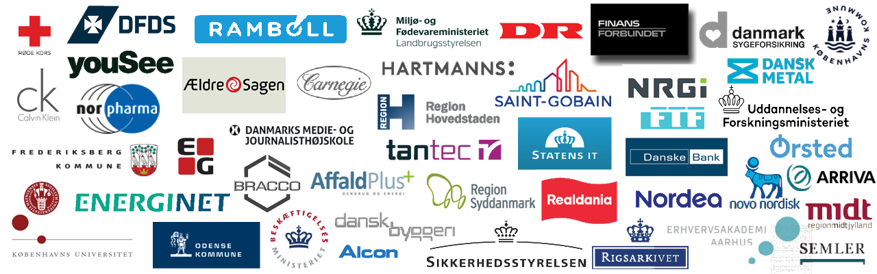 Retorikfirmaets kunder og kursister