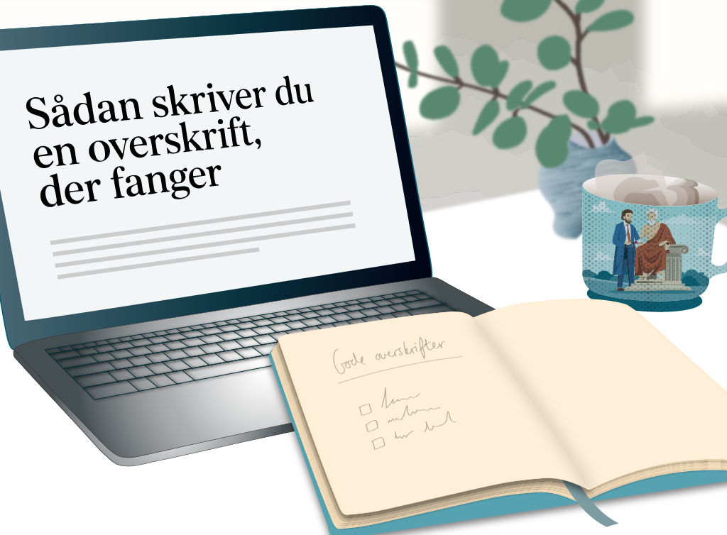 At sjuske med overskriften er som at servere en tre-retters menu i en flyttekasse